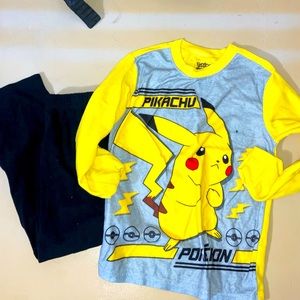 Pokémon long sleeve pajama